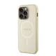 GUESS Maska za telefon Hc PU Saffiano Magsafe za iPhone 15 Pro bez