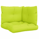 Vidaxl Blazine za kavč iz palet 3 kosi svetlo zelene