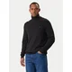 Tommy Hilfiger Golf Pima MW0MW28048 Črna Regular Fit