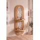 HANAH HOME Zidna polica Artmtkwll5 Oak