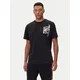 Plein Sport Majica FAEC MTK8368 STE001N Črna Loose Fit
