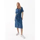 ONLY Dolga srajca Lana moder denim