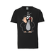 LOGOSHIRT Majica Der kleine Maulwurf  siva / rdeča / črna / bela