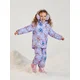 Sinsay - Puffer jakna s kapuljačom Stitch - svetlo plava