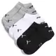 PUMA Sneaker Socks Youth (3-pack), Age, Grey/White/Black, 39-42