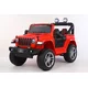 Mamido Električni avtomobilček SPEED 2.0 - 4x4 rdeč | 180 W | EVA | LED-luči | 2,4 GHz | EKO usnje | 12V7Ah