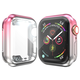 TPU gel ovitek/etui/ovitek za Apple Watch Series 5 44mm - roza-siv