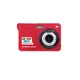 INF Digitalni fotoaparat K09 s kartico 32GTF - Ujemite vsak trenutek Red, (5000116950)