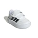 Adidas Patike za dečake Breaknet 3.0 CF I, JS3680, Belo-crne