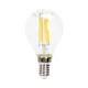 LED prigušiva filament sijalica G45 E14/4W/230V 2700K - Aigostar