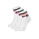 Fila Kratke nogavice F9398-AW24 (3-pack) Bela