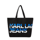 Karl Lagerfeld Shopper torba, plava / crna / bijela
