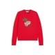 TOMMY HILFIGER Pulover pesek/rjava/rdeča/bela