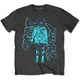 Billie Eilish Neon Graffiti Logo Charcoal Grey 2XL Majica