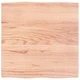 Vidaxl Mizna plošča svetlo rjava 60x60x2 cm obdelana trdna hrastovina