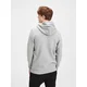 JACK & JONES Majica JJECorp svetlo siva / mandarina / črna