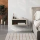 Hanah Home Noćni stočić, 45x18x30cm, Pesak