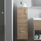 KOLPA SAN Omarica z vrati E 702 GRAY/OAK (3838987574057)