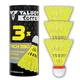 Talbot Torro TALBOT TORRO Tech 350 Fast badmintonske žogice, 3 kosi - rumene