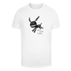 Mens T-shirt Walk In The Dark - white