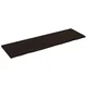 Vidaxl vidaXL Kopalniški pult temno rjave barve 200x60x(2-4) cm masiven les
