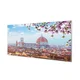 tulup.si Steklena slika Italija katedrala panorama noč 140x70 cm 4 obešalnika