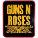 Guns N Roses Stacked Black Magnet