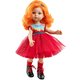 Lutka Paola Reina Amiga Funky - Susanna, u crvenoj haljini od tila, 32 cm
