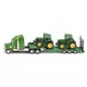 SIKU Farmer: tovornjak vlačilec z dvema traktorjema John Deere (1:87)