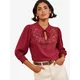 love & roses Bluza rjasto rjava/zlato-rumena