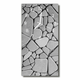 tulup.si Steklena navpična ura Narava grey kamni 30x60 cm