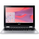 Acer - Chromebook Spin 311 – 11.6 2-in-1 Touch Screen Laptop - MediaTek Kompanio 500 MT8183C – 4GB LPDDR4X – 64GB eMMC - Pure Silver