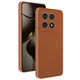 AVIZAR Ohišje za Xiaomi 14T Pro Silikon Matte Block Camera Protected, Rjava, (5000016645)