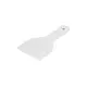 Kubala Lopatica Smooth plastic spatula, 80 mm, white