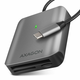 Axagon 3u1 čitač memorijskih kartica CRE-S3C SUPERSPEED s USB 3.2 Gen 1