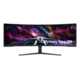 SAMSUNG Monitor Odyssey LS57CG952NUXEN, Dual UHD, 240Hz, USB, AMD FreeSync Premium Pro Curved, Beli