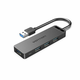 Vention 4-Port USB 3.0 Hub With Power Supply 0,5m Black