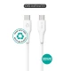 eSTUFF INFINITE kabel USB C-C 0,5m bel