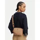 Calvin Klein Ročna torba Emblem Aop Jacquard Bucket LV04F3648G Bež