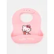 Sinsay - Silikonski bibs Hello Kitty - pastelno roze