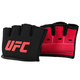 UFC Gel Knuckle Sleeves, Black/Red - L/XL