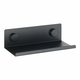 WENKO 71147800 - Polica JET 25x7,5 cm crna