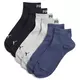 PUMA Quarter Socks Unisex (3-Pack), Clothing, Navy/Grey/Nightshadow Blue, 39-42