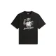 Tommy Jeans Majica BEAR črna/off-bela