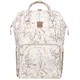 KikkaBoo® Nahrbtnik za pripomočke Siena Luxe Secret garden beige