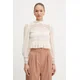 Twinset bluza z volančki ženska iz viskoze