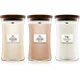 Woodwick Linen, Tea & Sea Salt set set