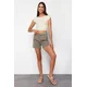 Trendyol Milla Ženski šorc TWOSS24SR00077, Kaki