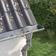 vidaXL Zaščita za listje na žlebu 8 pcs srebrna 160 mm Nerjaveče jeklo