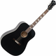 Recording King RDS-7-MBK Series 7 Dirty 30s Dreadnought Black